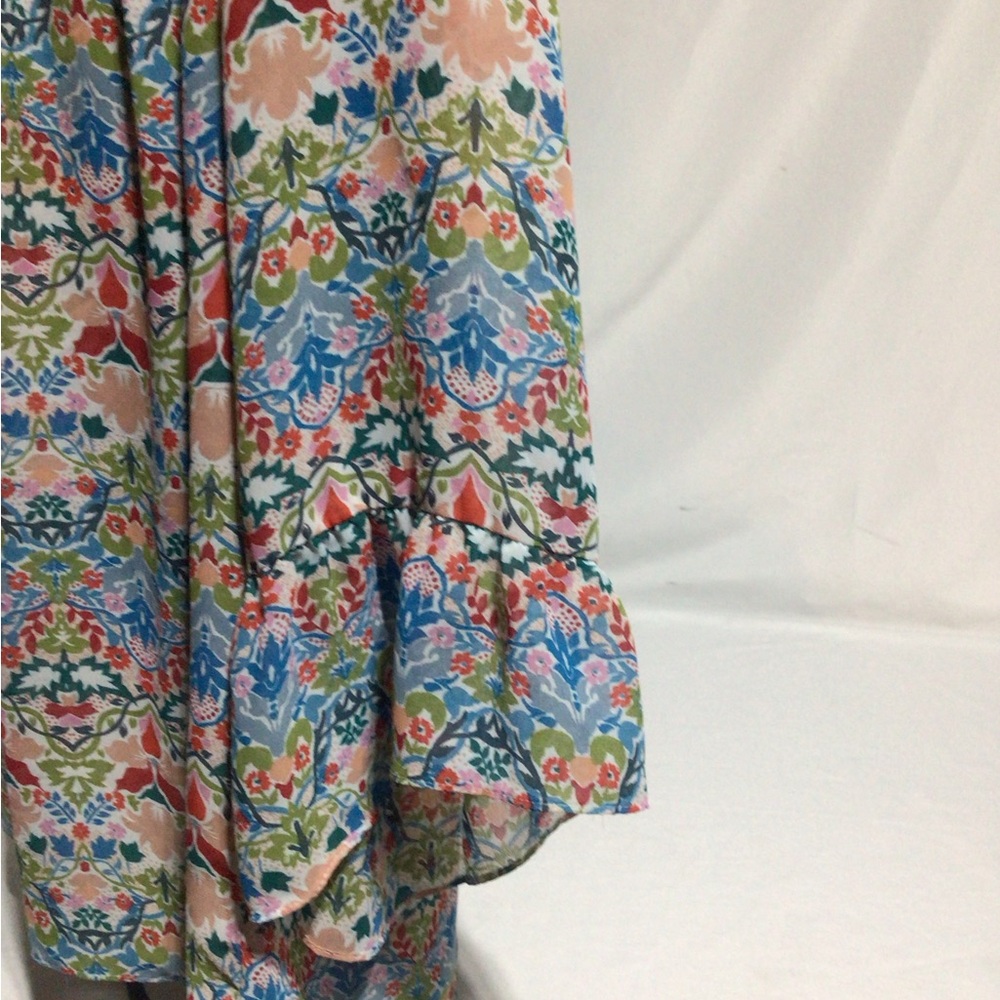 Valerie Steven’s, Elegant Floral Women's Bohemian Blouse 1X - Picture 5 of 12